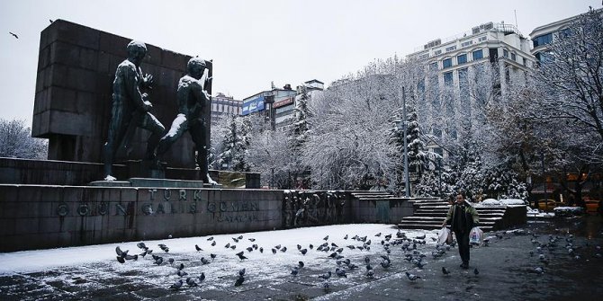 Ankara Valiliğinden kar ve buzlanma uyarısı