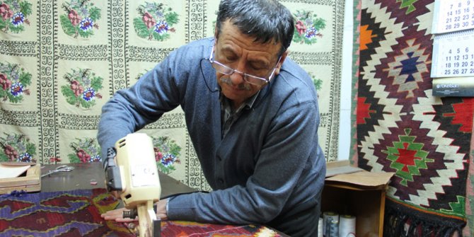 Kilim tamiratıyla geçen 41 yıl