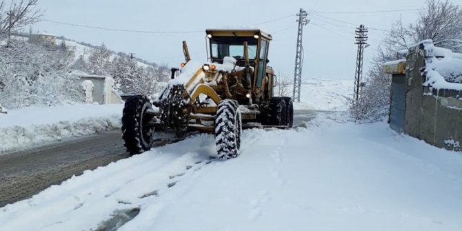 Altındağ'da yollar açık kaldı