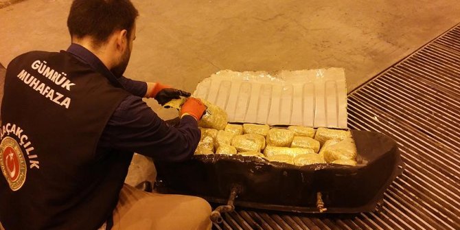 İpsala Sınır Kapısı'nda büyük uyuşturucu operasyonu