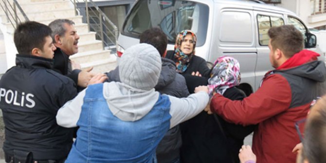 Maltepe'de müteahhit ile toprak sahibi arasında silahlı, kürekli kavga