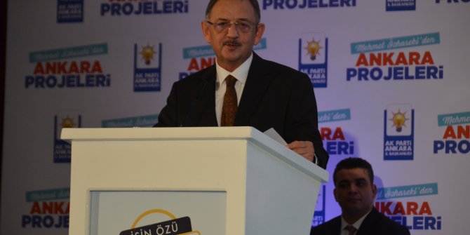 Mehmet Özhaseki, projelerini açıkladı