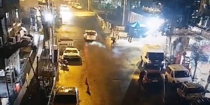 Diyarbakır'daki EYP'li saldırı anı kamerada