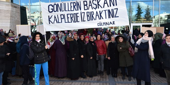 Altındağlılardan Başkan Tiryaki'ye duygu dolu veda