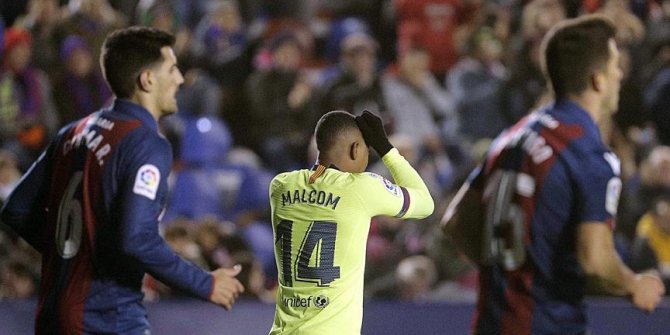 Barcelona Kral Kupası'nda Levante'ye 2-1 yenildi