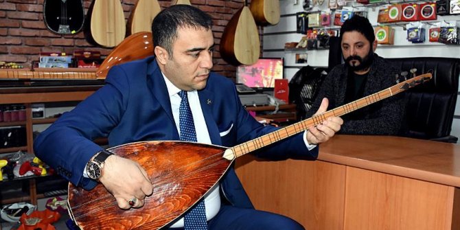 Ozanlar diyarına saz ustası belediye başkanı adayı