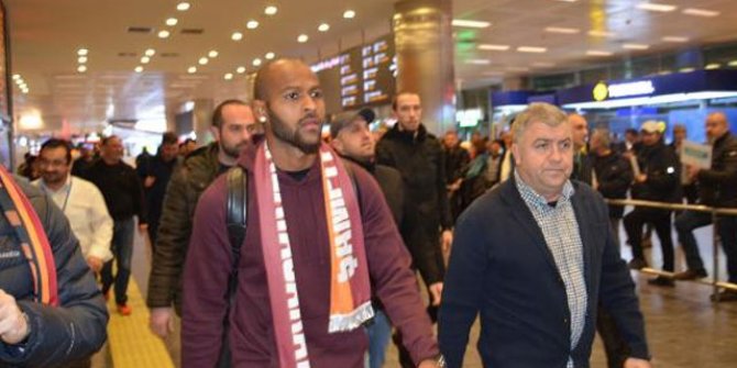 Galatasaray'ın yeni transferi İstanbul'a geldi