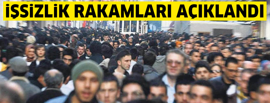 Aralık ayı işsizlik rakamları açıklandı