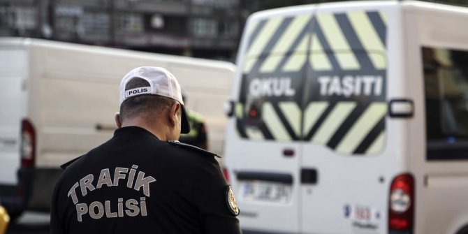 167 okul servisi trafikten men edildi