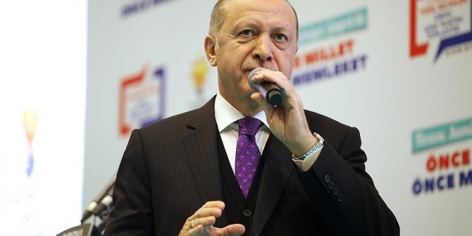 Erdoğan: Terör örgütlerini gömerek bugünlere geldik