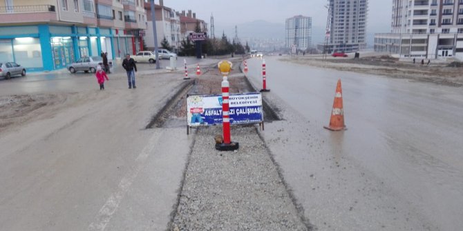 3 aylık yol çalışması mağdur etti... 20'den fazla kaza oldu