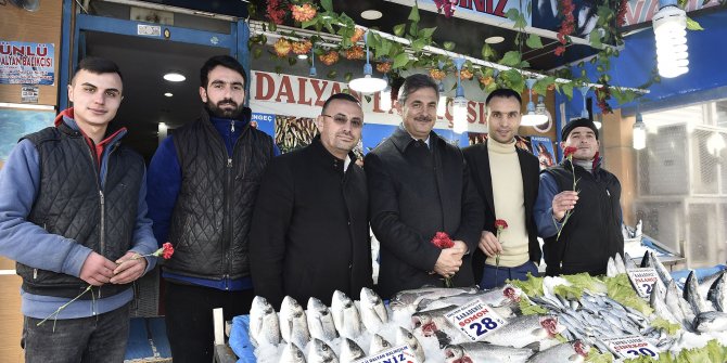 Murat Köse'den Başak esnafına ziyaret