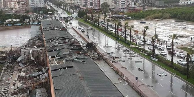 Antalya'dan acı haber: hortum nedeniyle 1 kişi öldü, 9 kişi yaralandı