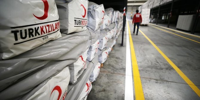 Kızılay 2018'de 23 milyon insana yardım etti