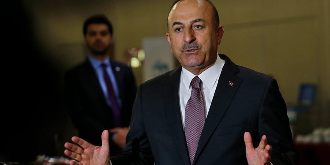 Çavuşoğlu: Kışkırtmanın arkasında PKK'nın olduğunu biliyoruz