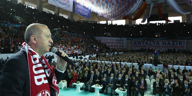 Cumhurbaşkanı Erdoğan, Antalya adaylarını tanıttı