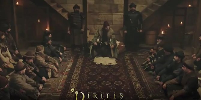 Diriliş Ertuğrul'da manidar sahne