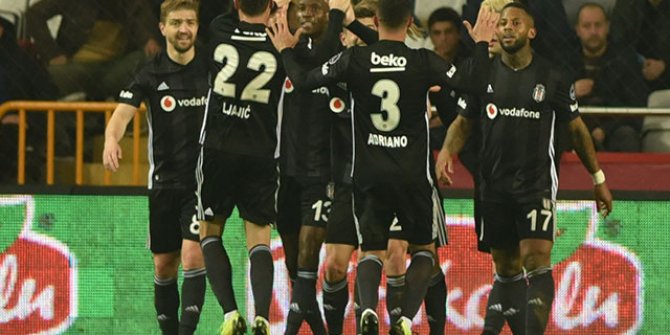 Beşiktaş Antalyaspor'a patladı