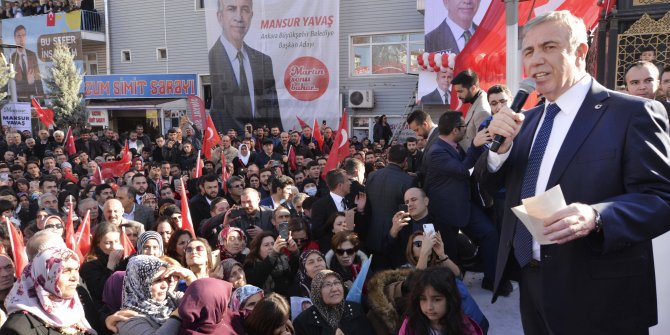 Mansur yavaş'tan Kahramankazan'da büro açılışı