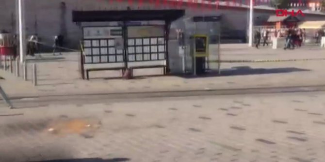 Taksim Meydanı'nda şüpheli çanta alarmı