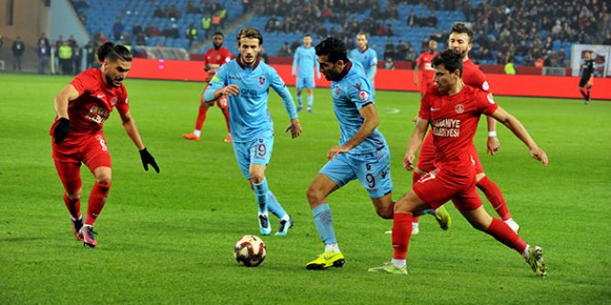 Trabzonspor tam gaz devam ediyor