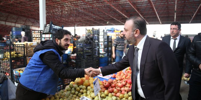 Murat Ercan, esnaf ve pazarcılarla bir araya geliyor