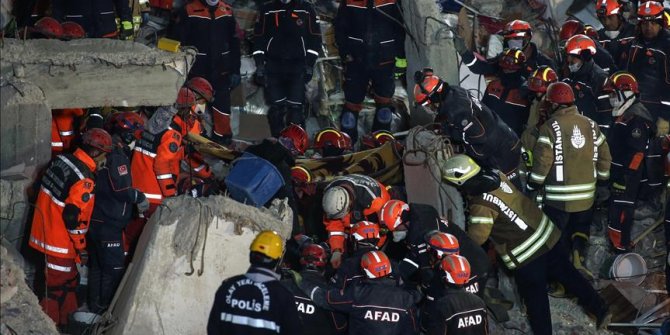 Kartal'da bina çökmesi sonucu ölenlerin sayısı 21'e yükseldi