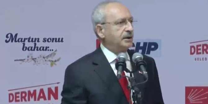 Kılıçdaroğlu CHP'nin seçim bilgirgesini açıkladı