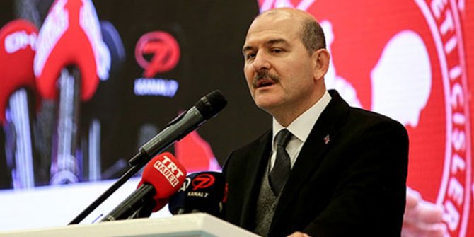 Soylu’dan şok açıklama! Bomba yüklü araba yakaladık!
