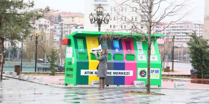 Keçiören'de 7 noktaya Atık Toplama Merkezi kuruldu