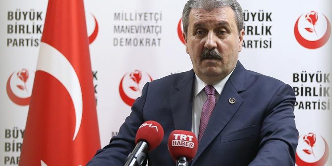 Destici: Büyük Birlik Partisi ittifakın ruhuna sadıktır