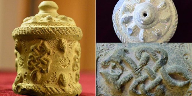 Harran'da 9 asırlık ilaç şişesi bulundu