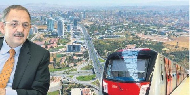 Özhaseki: Ankara'da raylı sistemi iki katına çıkarmamız lazım