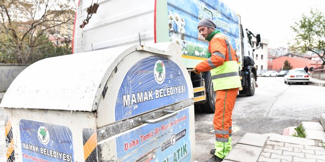 Günde 100 adet konteyner, dezenfekte ediliyor