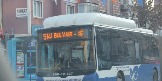 Sincanlılar 514 numaralı EGO hattında ek sefer istiyor