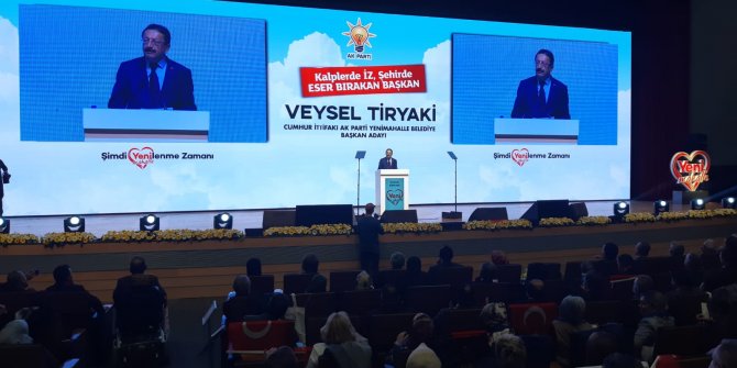 Veysel Tiryaki: Yenimahalle'yi yeniden inşa edeceğiz