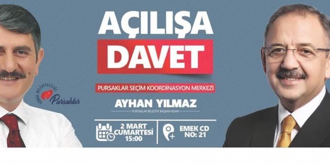 Özhaseki ve Yılmaz’dan seçim koordinasyon merkezi açılışı