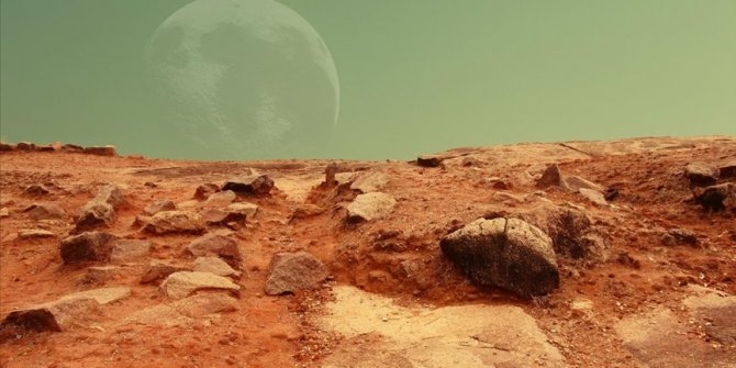 Mars'ta yer altı su ağının izleri keşfedildi