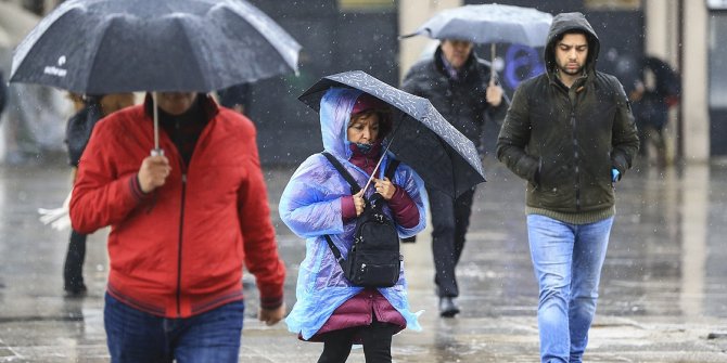 Meteorolojiden yağış uyarısı