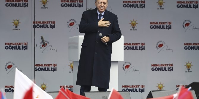 Erdoğan: Bu taklacıya öyle bir ders verin ki bir daha karşınıza çıkmasın