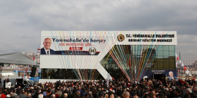 Yenimahalle’nin 6’ıncı Kültür Merkezi açıldı