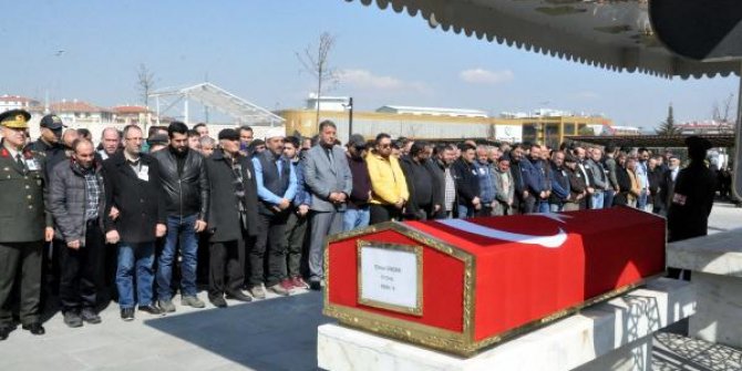 KKTC'de yaşamını yitiren asker, Ankara'da toprağa verildi