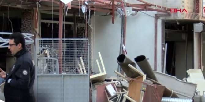 Esenyurt'ta iş yerinde gaz sıkışması sonucu patlama