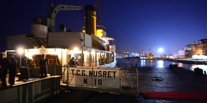 'Nusret' 104 yıl sonra aynı rotada