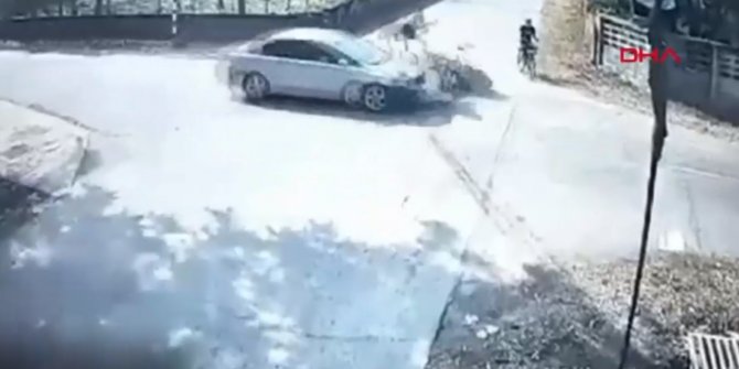 Tayland’da akılalmaz kaza kamerada