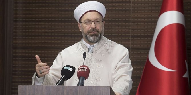 Diyanet İşleri Başkanı Erbaş'tan dünya kamuoyuna 'Mescid-i Aksa' çağrısı