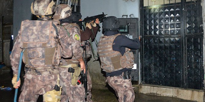 250 Polis ile şafak operasyonu! Çok sayıda gözaltı var