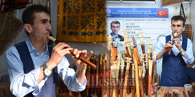 Nefesli çalgıların profesörü Mustafa Aktaş Başkentte