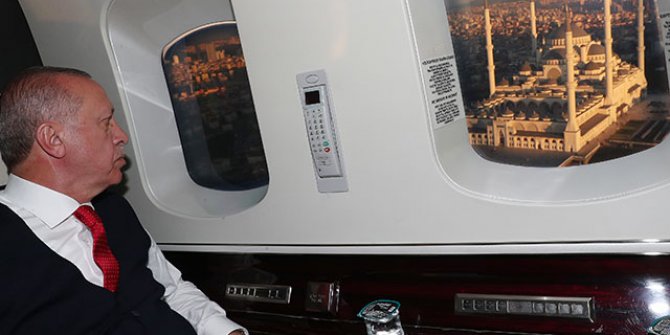 Erdoğan Havadan inceledi