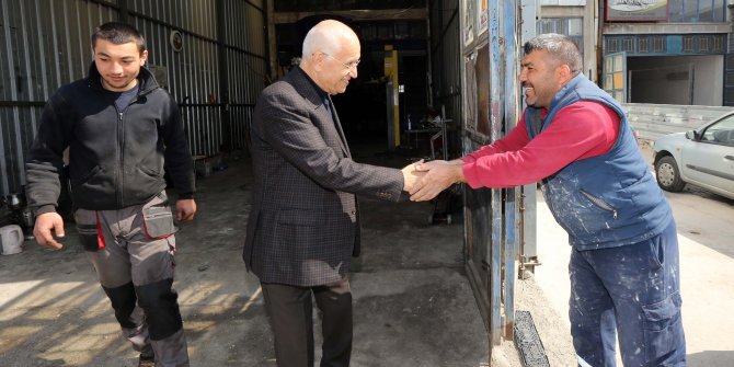 Yaşar'dan Örnek Sanayi Sitesi’ne ziyaret